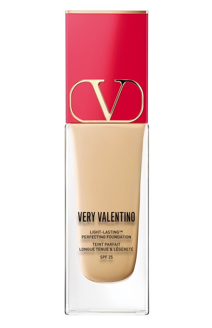 Тональная основа для лица very valentino, la2 (25ml) VALENTINO бесцветного цвета, арт. 3614273218146 | Фото 1
