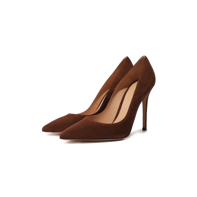 Замшевые туфли Gianvito 105 Gianvito Rossi G28470.15RIC.CAMBR0W