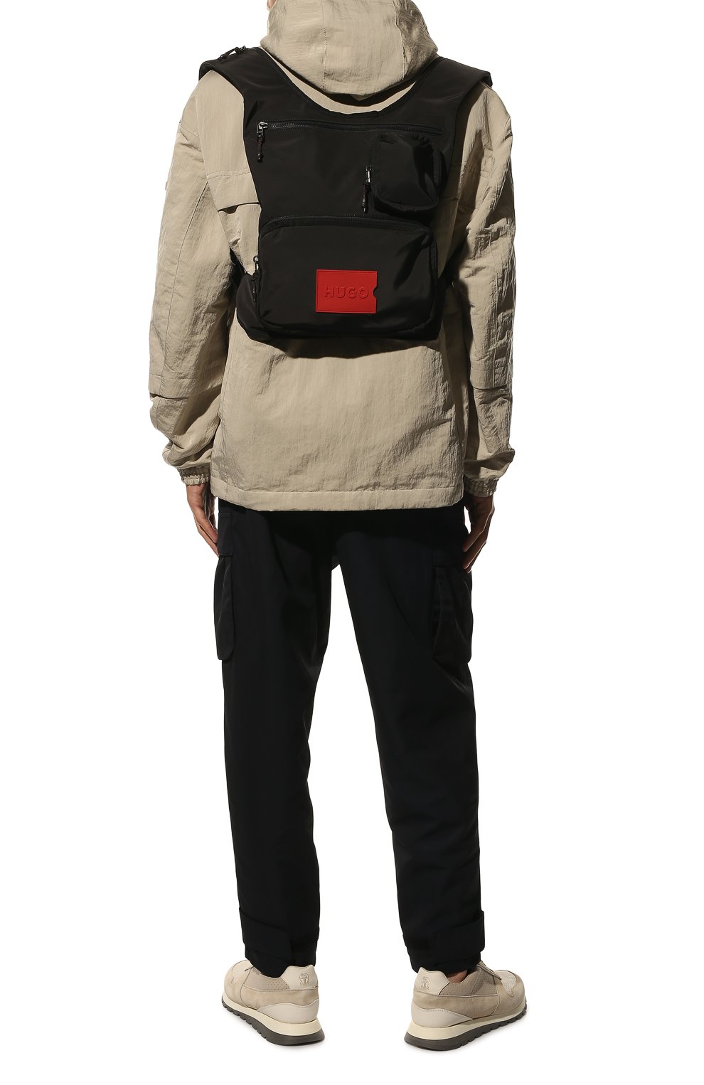 Текстильный рюкзак HUGO 50475047, цвет чёрный, размер NS - фото 7