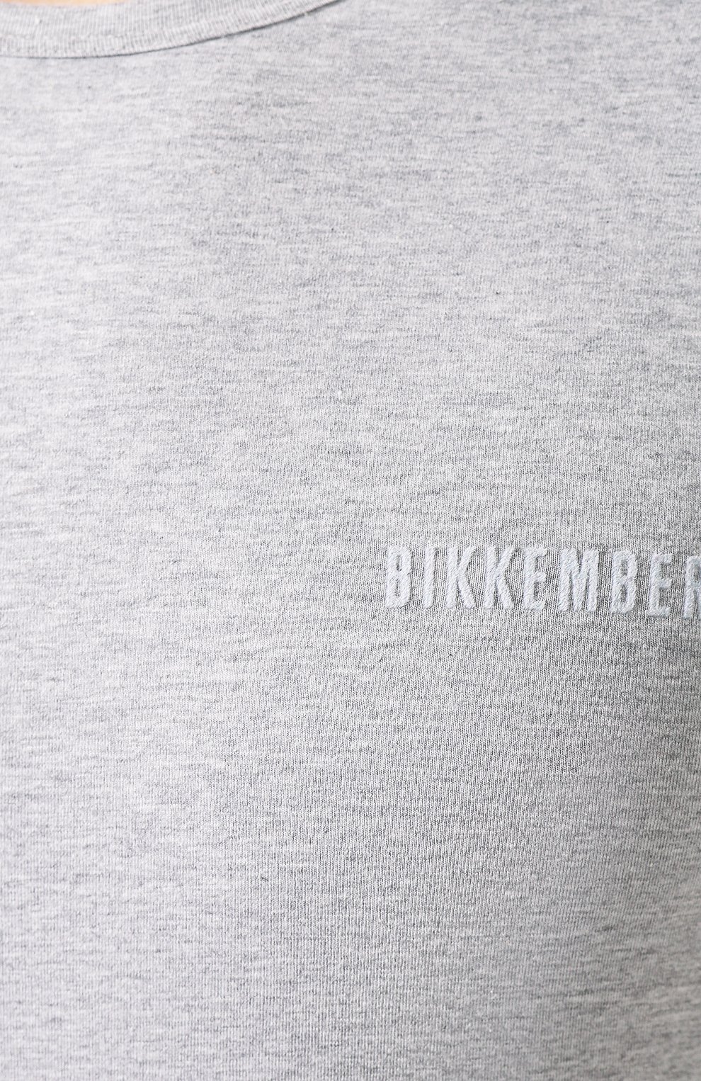 Мужская комплект из двух хлопковых футболок с круглым вырезом DIRK BIKKEMBERGS серого цвета, арт. B41308T48 | Фото 5 (Кросс-КТ: домашняя одежда; Рукава: Короткие; Длина (для топов): Стандартные; Материал сплава: Проставлено; Материал внешний: Хлопок; Мужское Кросс-КТ: Футболка-белье; Ювелирные украшения: Назначено; Драгоценные камни: Проставлено; Статус проверки: Проверена категория)