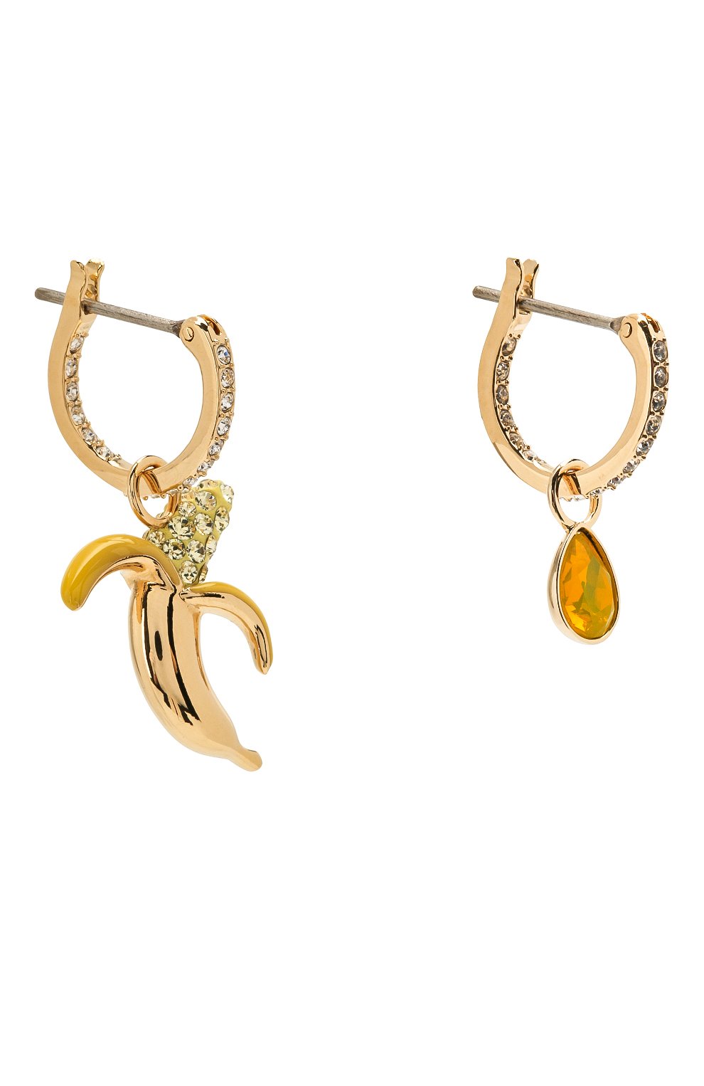 Женские серьги no regrets banana SWAROVSKI золотого цвета, арт. 5453571 | Фото 3 (Материал: Металл; Статус проверки: Проверена категория)