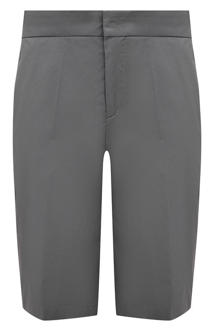 Мужские хлопковые шорты GIORGIO ARMANI серого цвета по цене 63950 руб., арт. 2SGPB011/T032H | Фото 1