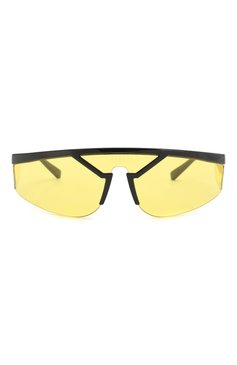 Женские солнцезащитные очки VERSACE желтого  цвета, арт. 4349-GB1/85 | Фото 3 (Региональные ограничения белый список (Axapta Mercury): Не проставлено; Нос: Не проставлено; Тип очков: С/з; Статус проверки: Проверено, Проверена категория; Материал сплава: Проверено)