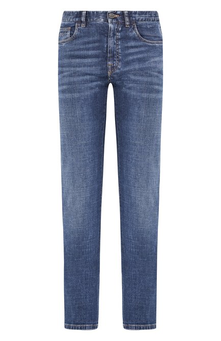 Мужские джинсы BRIONI синего цвета по цене 74850 руб., арт. SPNJ0L/P9D39/STELVI0 | Фото 1
