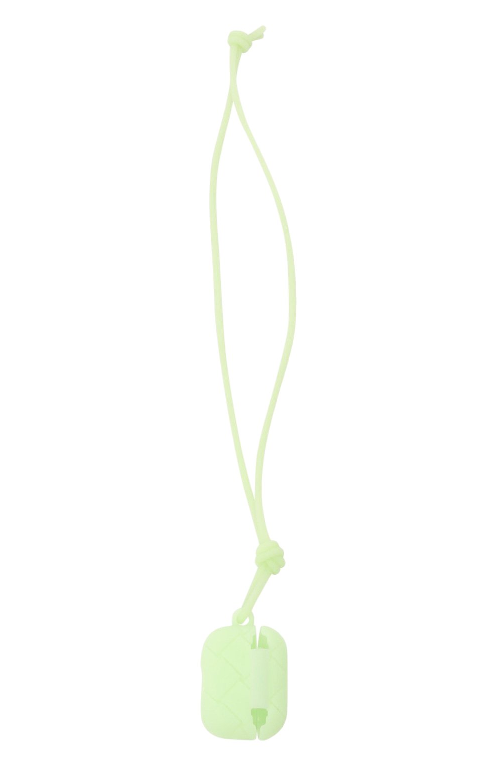 Чехол для airpods pro BOTTEGA VENETA светло-зеленого цвета, арт. 650530/V0EY0 | Фото 3 (Региональные ограничения белый список (Axapta Mercury): RU; Материал: Пластик)