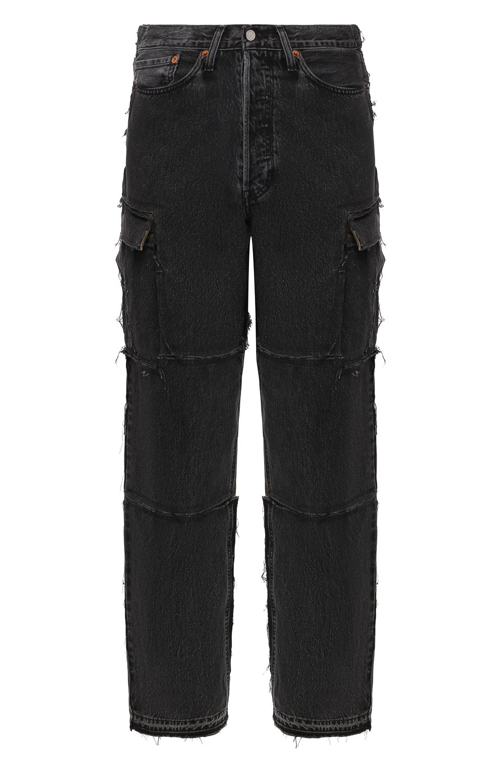 Мужские черные джинсы VETEMENTS купить в интернет-магазине ЦУМ, арт ...