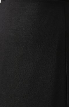 Женская шерстяная юбка VALENTINO черного цвета, арт. TB3RA5G154S | Фото 5 (Материал внешний: Шерсть; Женское Кросс-КТ: Юбка-одежда; Длина Ж (юбки, платья, шорты): Макси; Материал подклада: Вискоза; Статус проверки: Проверена категория)