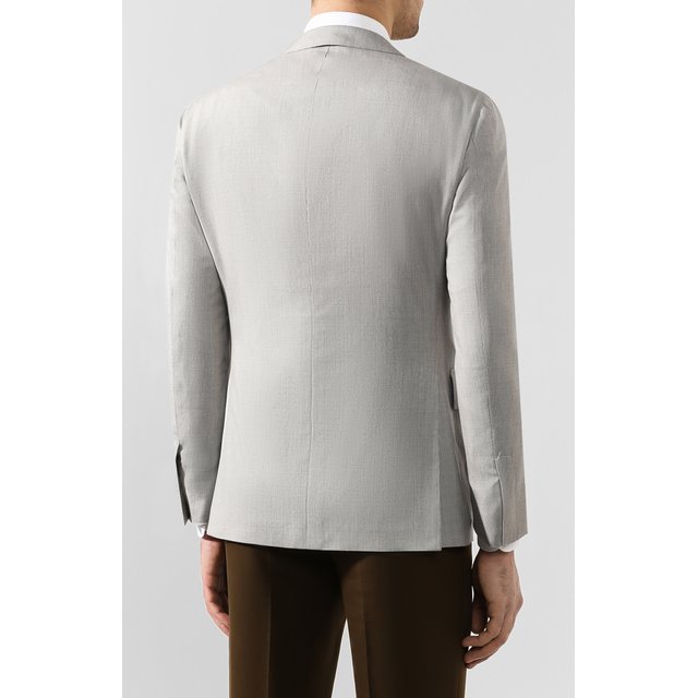 Пиджак из смеси шерсти и шелка Ralph Lauren 798798026 Фото 4