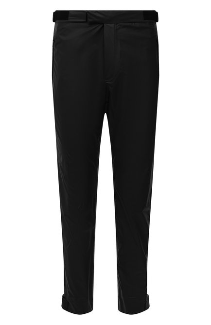 Мужские брюки PRADA черного цвета по цене 125000 руб., арт. SPH135-1T2Y-F0002-212 | Фото 1