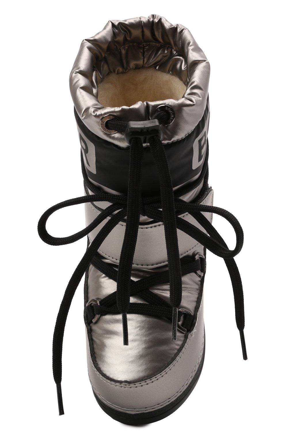 Мужского утепленные сапоги BOGNER серебряного цвета, арт. 42145702/SESTRIERE JR.3 | Фото 4