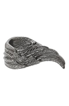 Женское кольцо-крыло drowning to embrace CAVIAR JEWELLERY серебряного цвета, арт. DTE010B | Фото 1 (Материал: Металл)