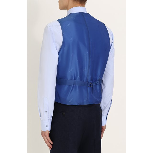 фото Шерстяной костюм-тройка kiton