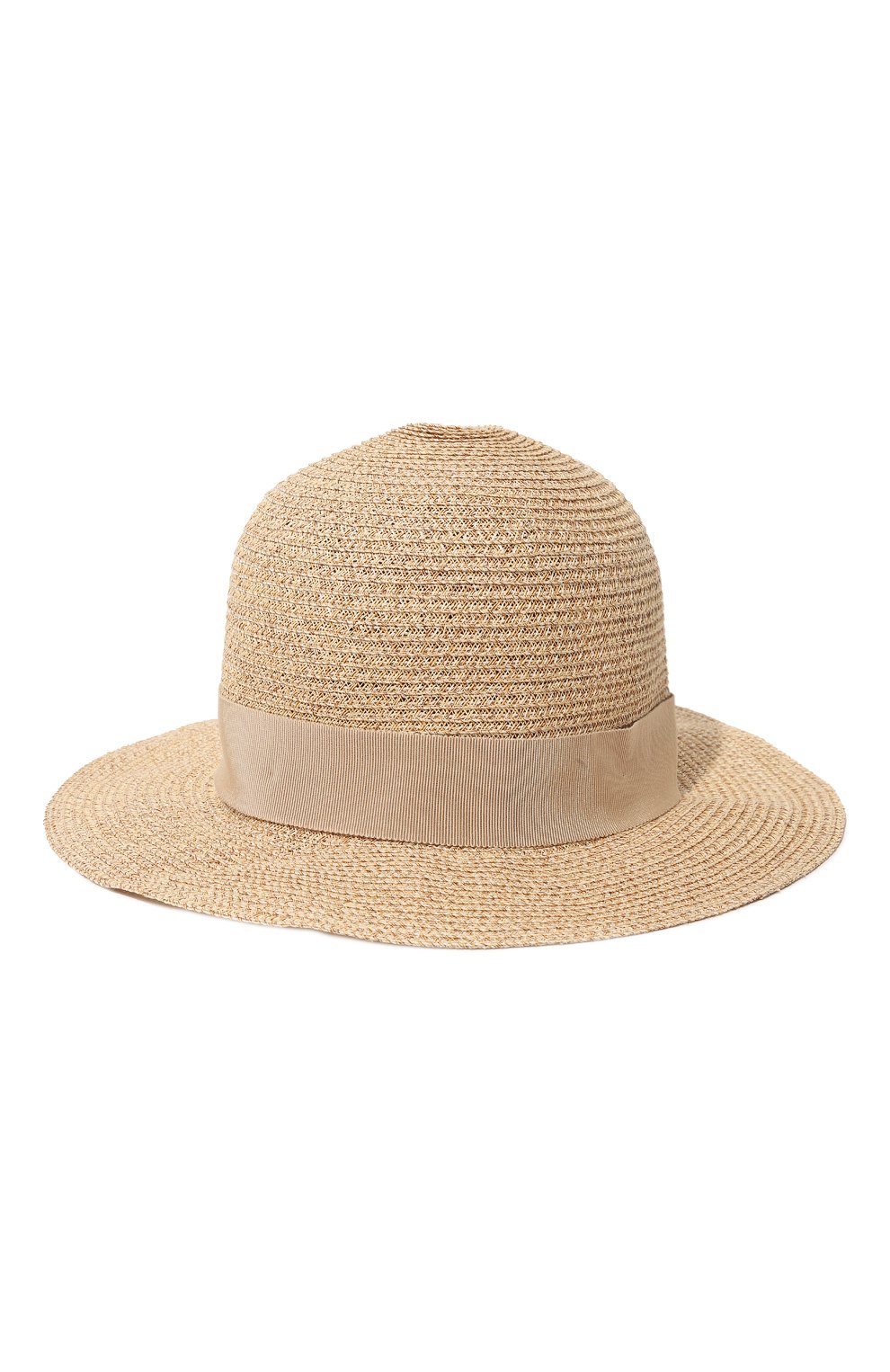 Женская шляпа INVERNI бежевого цвета, арт. 5590 CC | Фото 3 (Материал: Текстиль, Растительное волокно; Материал сплава: Проставлено; Нос: Не проставлено)