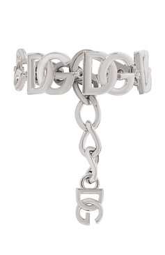 Мужской браслет DOLCE & GABBANA серебряного цвета, арт. WBP1L6 W1111 | Фото 1 (Региональные ограничения белый список (Axapta Mercury): Не проставлено; Нос: Не проставлено; Материал: Металл)