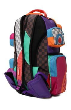 Детская рюкзак SPRAYGROUND разноцветного цвета, арт. 910B5112NSZ | Фото 2 (Материал сплава: Проставлено; Нос: Не проставлено; Материал: Текстиль)