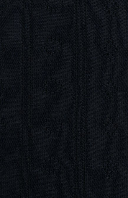 Детские хлопковые гольфы FALKE темно-синего цвета, арт. 11851. | Фото 2 (Материал: Текстиль, Хлопок; Кросс-КТ: Гольфы)