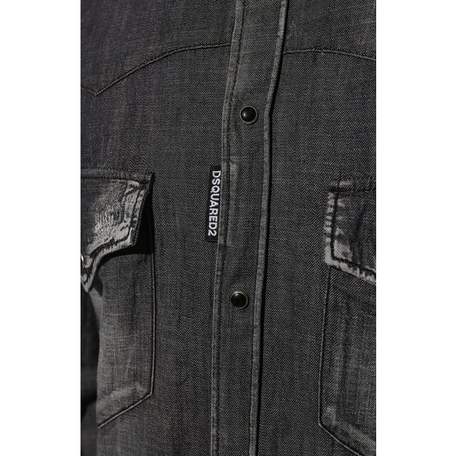 фото Джинсовая рубашка dsquared2