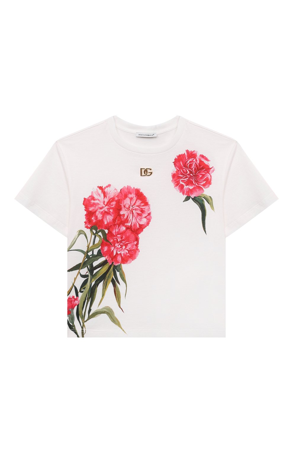 Хлопковая футболка Dolce & Gabbana L5JTHW/G7G9T/2-6