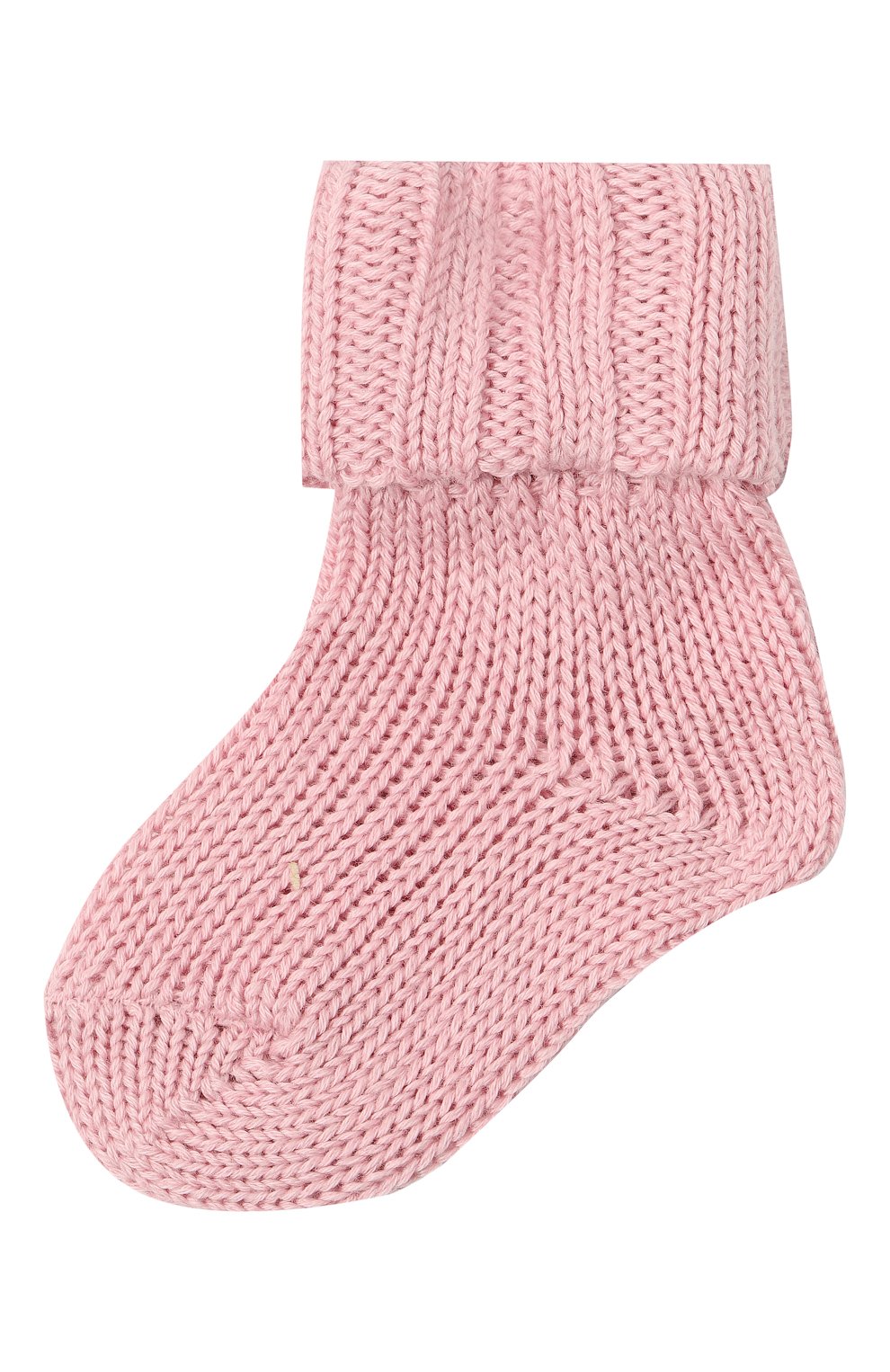 Детские хлопковые носки FALKE светло-розового цвета, арт. 10408. | Фото 1 (Материал: Текстиль, Хлопок; Материал сплава: Проставлено; Нос: Не проставлено)