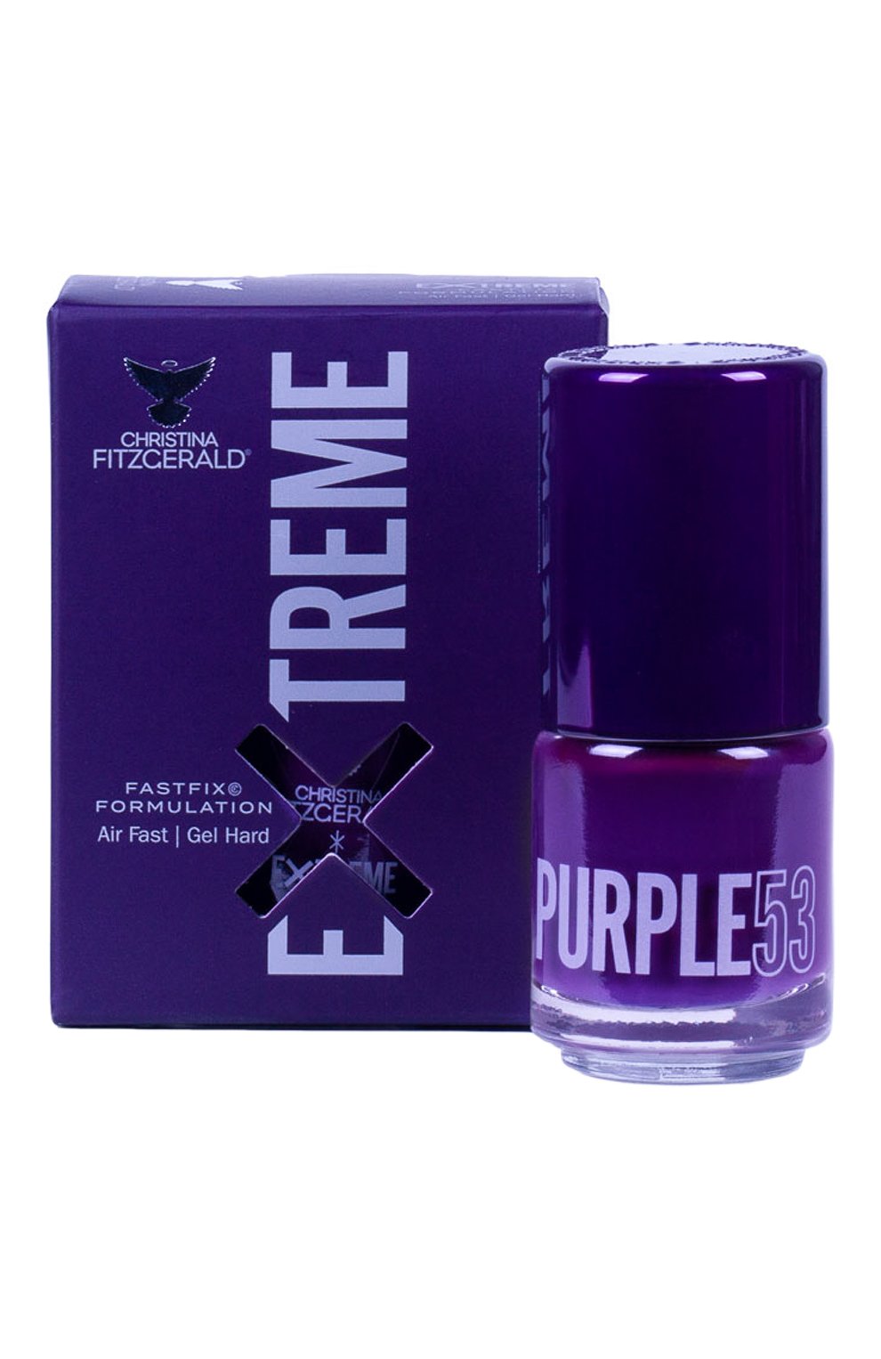 Лак для ногтей extreme, оттенок purple 53 (15ml) Christina Fitzgerald интер...