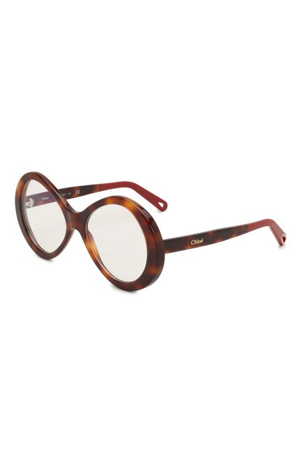 Женские солнцезащитные очки CHLOÉ  коричневого цвета, арт. 2743-218 | Фото 1 (Тип очков: С/з; Оптика Гендер: оптика-женское; Очки форма: Бабочка)