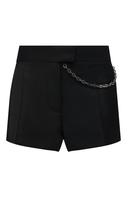Женские шерстяные шорты GIVENCHY черного цвета по цене 84050 руб., арт. BW50TA13QB | Фото 1