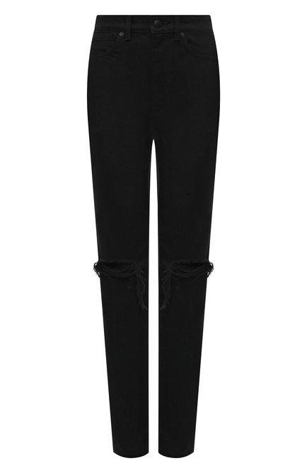 Женские джинсы DENIM X ALEXANDER WANG черного цвета по цене 57100 руб., арт. 4DC2214929 | Фото 1
