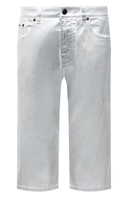 Женские джинсовые шорты TOM FORD серебряного цвета по цене 104000 руб., арт. SHD009-DEX159 | Фото 1