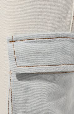 Женские джинсы DONDUP голубого цвета, арт. DP705/DSE297D/FX3 | Фото 5 (Длина (брюки, джинсы): Удлиненные; Кросс-КТ: Деним; Стили: Гранж; Материал сплава: Проставлено; Силуэт Ж (брюки и джинсы): Расклешенные; Материал внешний: Хлопок, Деним; Драгоценные камни: Проставлено)