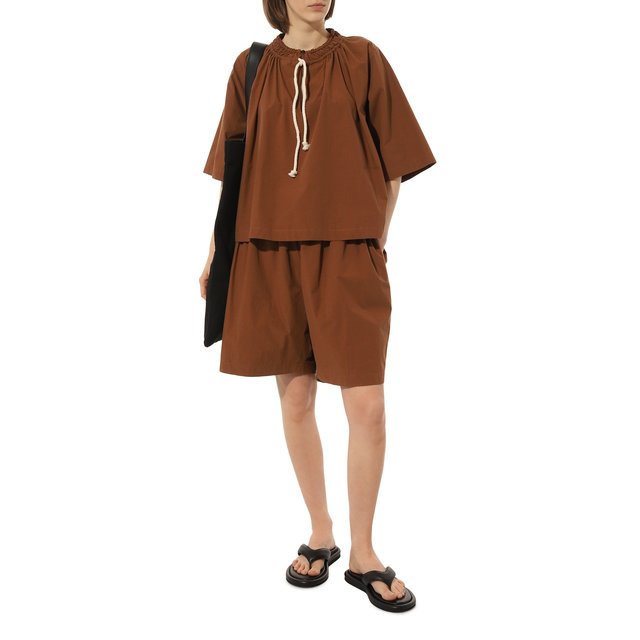 фото Хлопковые шорты jil sander