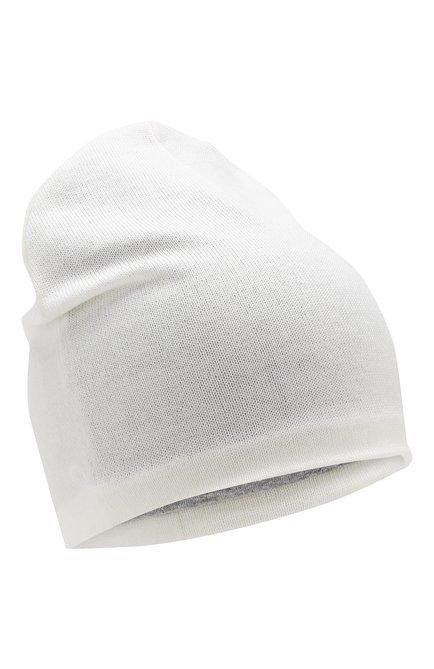 Детского шерстяная шапка CATYA белого цвета, арт. 923690/1 | Фото 1 (Материал: Шерсть, Текстиль; Статус проверки: Проверено, Проверена категория)