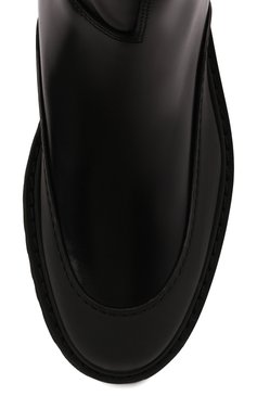 Мужские кожаные челси DOUCAL'S черного цвета, арт. DU2911CENTPF555NN00 | Фото 5 (Материал внешний: Кожа; Материал внутренний: Натуральная кожа; Материал утеплителя: Без утеплителя; Подошва: Плоская; Мужское Кросс-КТ: Сапоги-обувь, Челси-обувь)