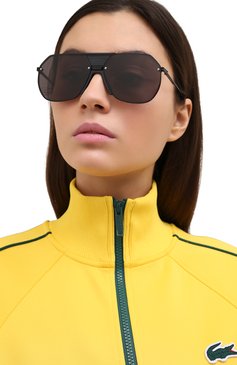 Женские солнцезащитные очки BOTTEGA VENETA черного цвета, арт. BV1068S 001 | Фото 2 (Региональные ограничения белый список (Axapta Mercury): RU; Тип очков: С/з; Оптика Гендер: оптика-женское; Очки форма: Авиаторы)