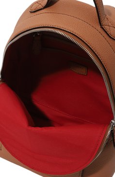 Женский рюкзак ninon LANCEL светло-коричневого цвета, арт. A12093 | Фото 5 (Размер: medium; Материал: Натуральная кожа; Стили: Кэжуэл)