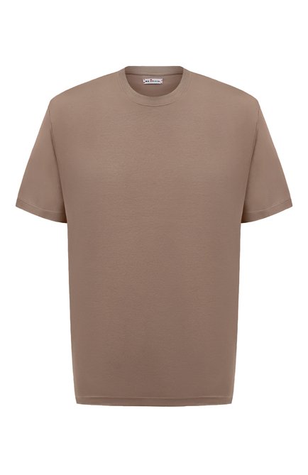 Мужская хлопковая футболка KITON бежевого цвета по цене 48950 руб., арт. UMC023H08800 | Фото 1