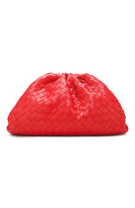 Женский клатч pouch BOTTEGA VENETA красного цвета по цене 237000 руб., арт. 576175/VCPP0 | Фото 1