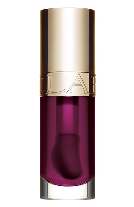 Масло-блеск для губ lip comfort oil, 10 plum (7ml) CLARINS бесцветного цвета, арт. 80086762 | Фото 1