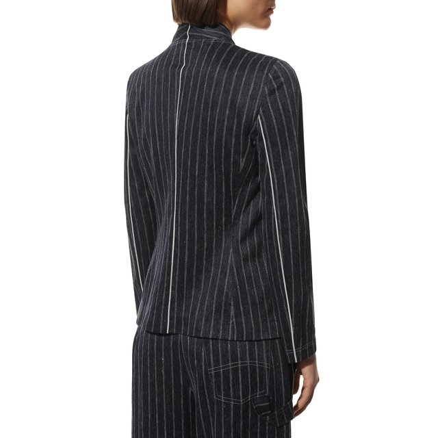 Жакет из хлопка и льна Giorgio Armani  3LAG58/AJILZ Фото 4