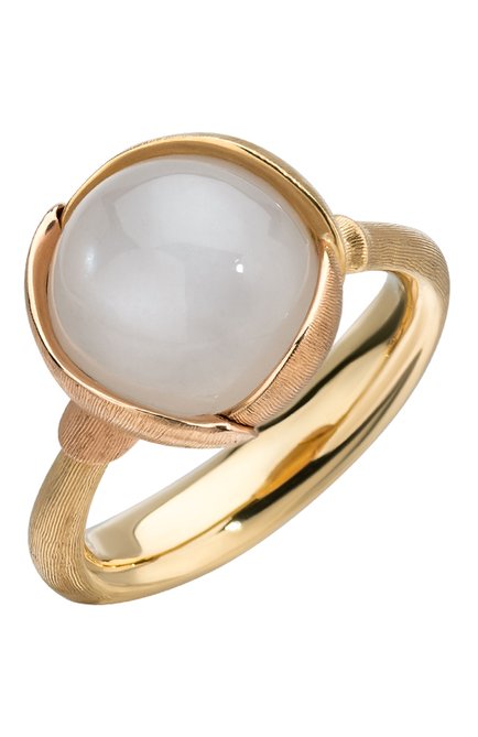 Женские кольцо OLE LYNGGAARD COPENHAGEN бесцветного цвета, арт. A2651-406 | Фото 1 (Драгоценные камни: Другие; Материал сплава: Розовое золото)