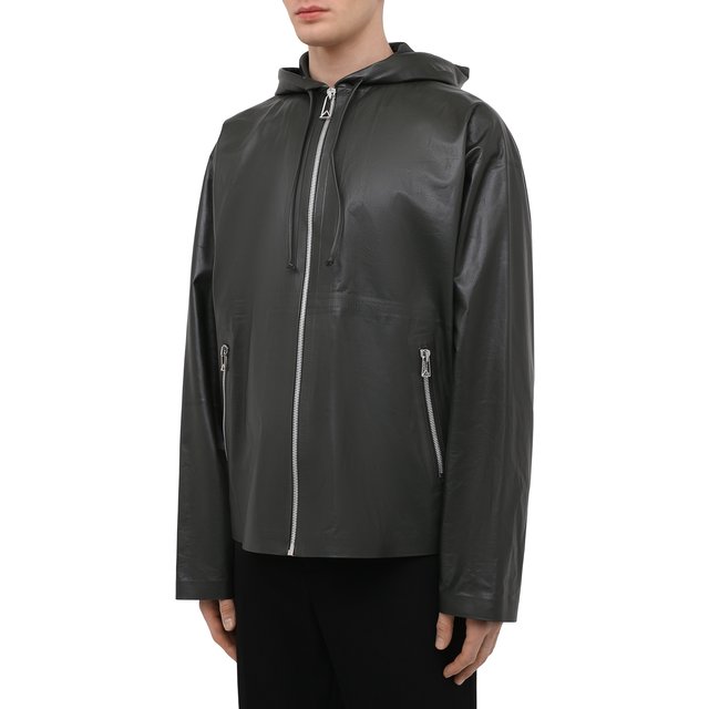 фото Кожаная куртка bottega veneta