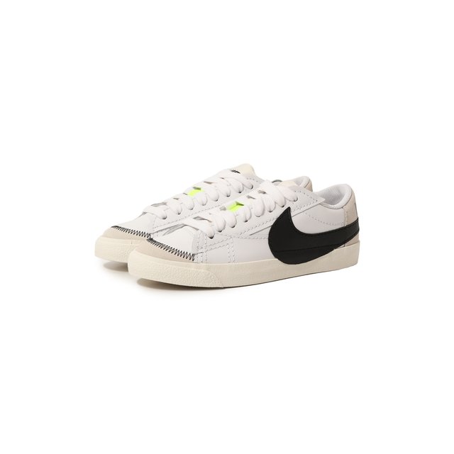 Кожаные кеды Blazer Low 77 Jumbo Nike DQ1470-101