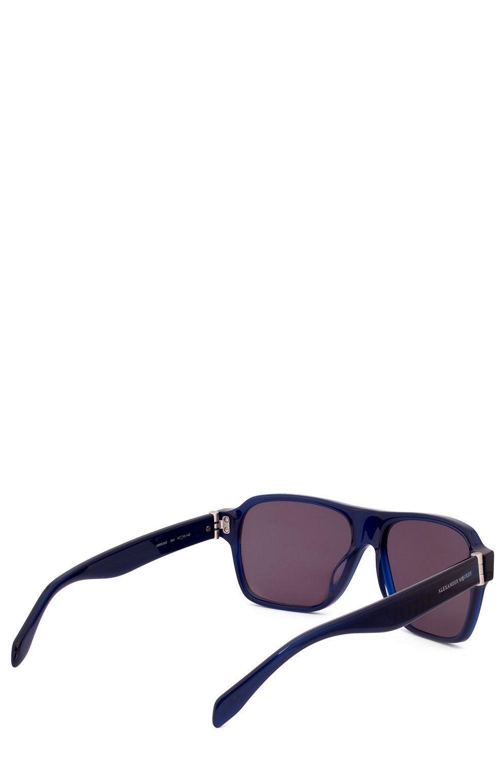 Женские солнцезащитные очки ALEXANDER MCQUEEN синего цвета, арт. 0036 004 | Фото 3 (Материал внутренний: Не назначено; Региональные ограничения белый список (Axapta Mercury): Не проставлено; Нос: Не проставлено; Тип очков: С/з)