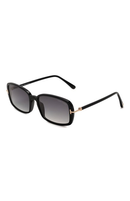 Женские солнцезащитные очки TOM FORD черного цвета, арт. TF923 01B | Фото 1 (Тип очков: С/з; Оптика Гендер: оптика-женское; Очки форма: Прямоугольные)