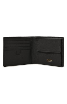 Мужской кожаное портмоне TOM FORD черного цвета, арт. Y0278T-LCL158 | Фото 3 (Материал: Натуральная кожа)