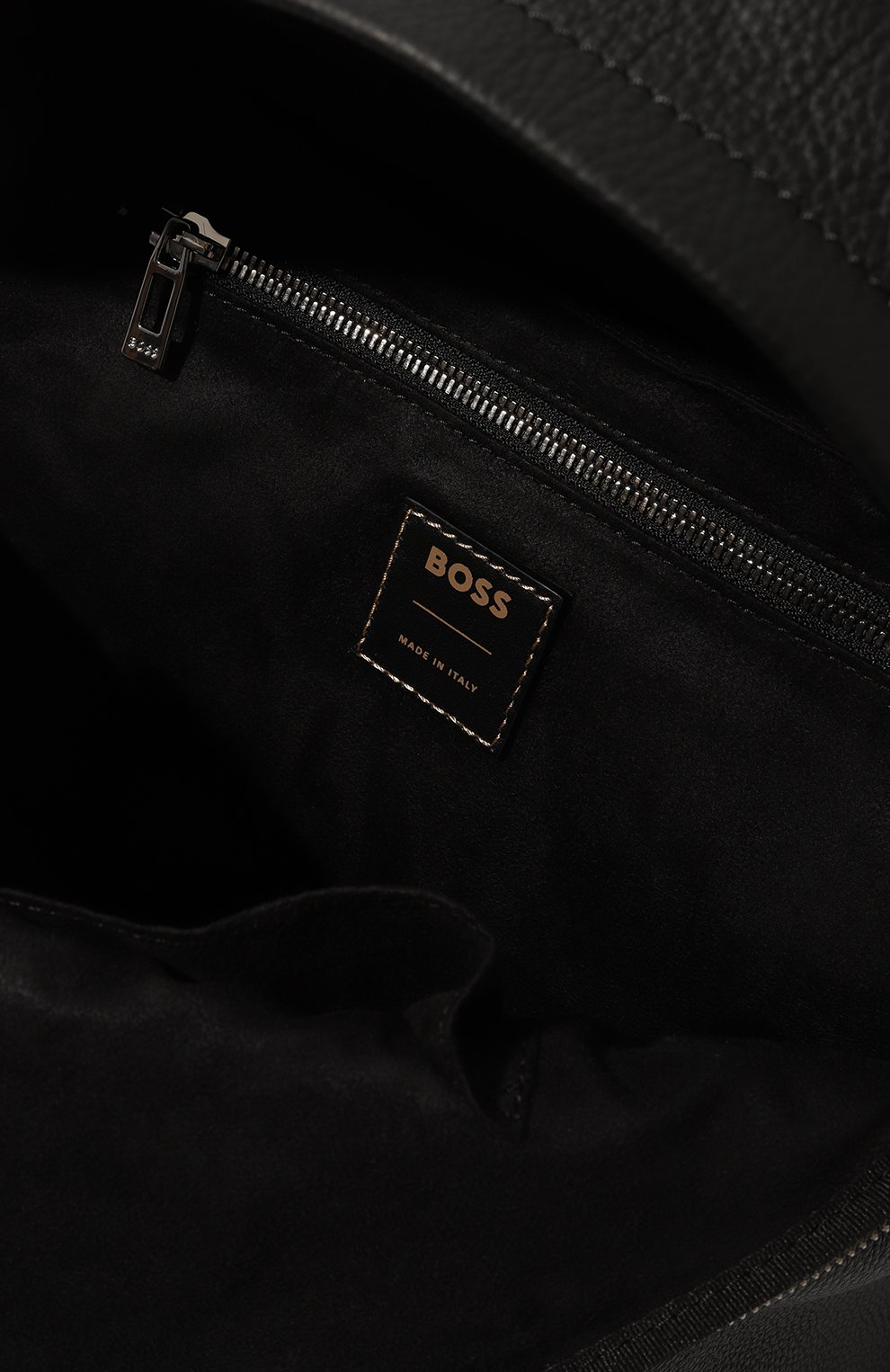 Кожаный рюкзак BOSS 50487324, цвет чёрный, размер NS - фото 5
