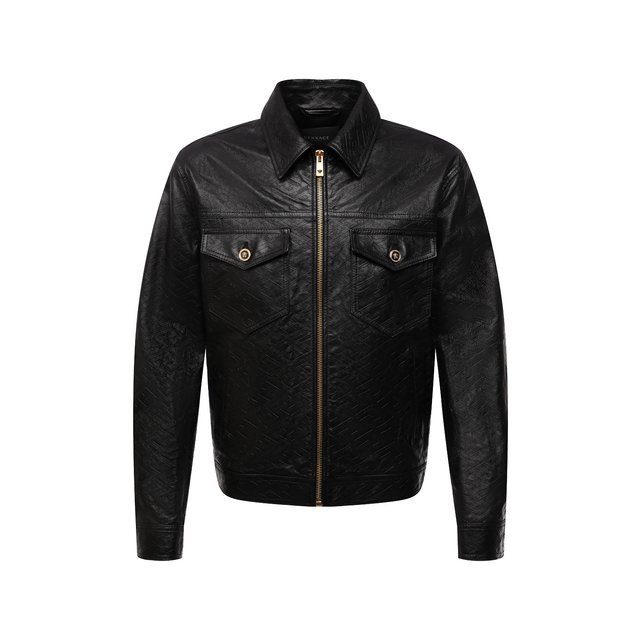 фото Кожаная куртка versace