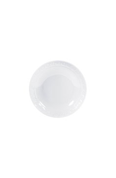 Тарелка для пасты louvre BERNARDAUD белого цвета, арт. 0542/3402 | Фото 1 (Интерьер_коллекция: Louvre White; Интерьер Кросс-КТ: Обеденная посуда; Ограничения доставки: fragile-2)