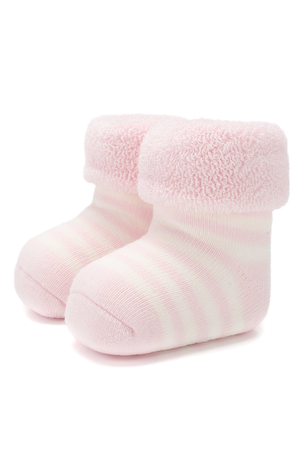 Детские хлопковые носки FALKE светло-розового цвета, арт. 10040 | Фото 1 (Материал: Текстиль, Хлопок)
