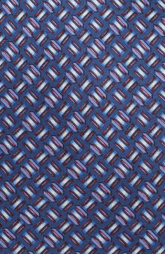 Мужской комплект из галстука и платка LANVIN синего цвета, арт. 4256/TIE SET | Фото 3 (Материал: Текстиль, Шелк)