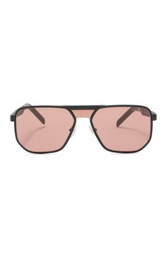 Мужские солнцезащитные очки PRADA розового цвета, арт. SPR60W-ENAR-FE08M-058 | Фото 3 (Кросс-КТ: С/з-мужское; Тип очков: С/з; Очки форма: Авиаторы; Оптика Гендер: оптика-мужское)